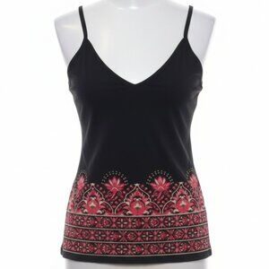 New York & Company Women's  Cottagecore Fairycore brown tank Size extra small